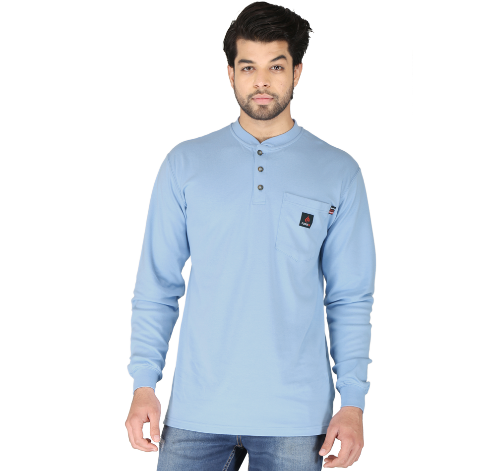 Picture of Forge FR MFRHNLY-004 MEN'S FR HENLEY